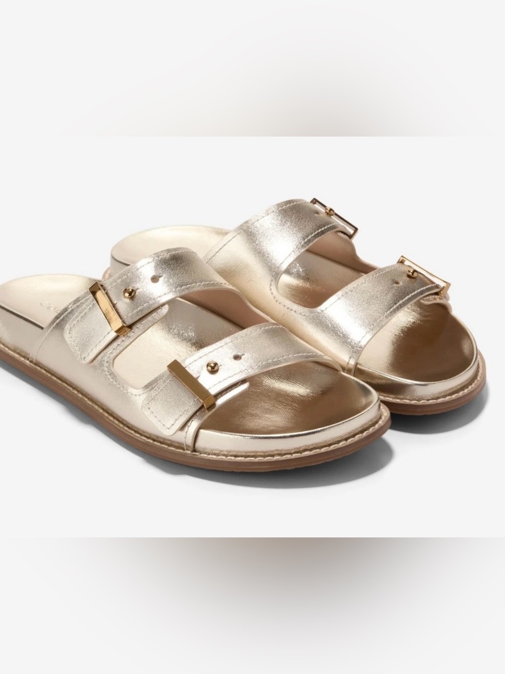 Cole Haan Women's Soft Gold Sandals